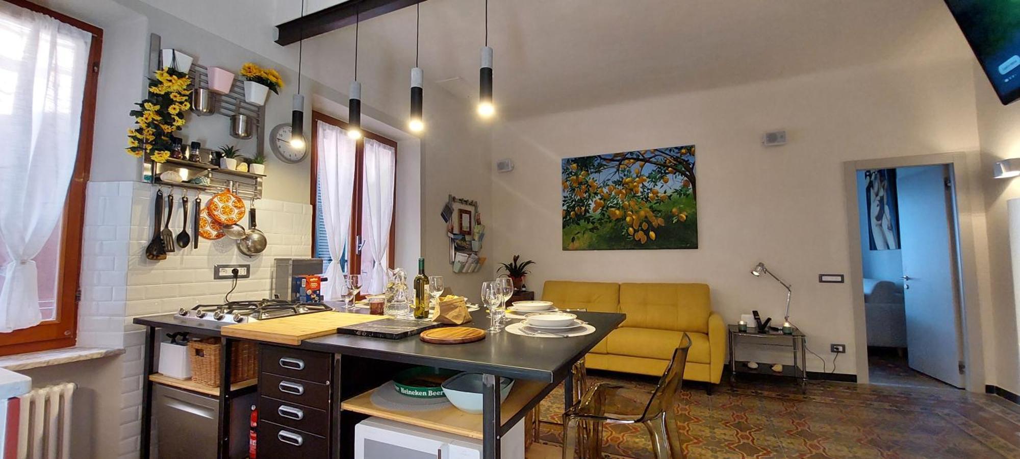 Moderno Appartamento Vista Mare, Con Parcheggio Privato Porto Venere Luaran gambar