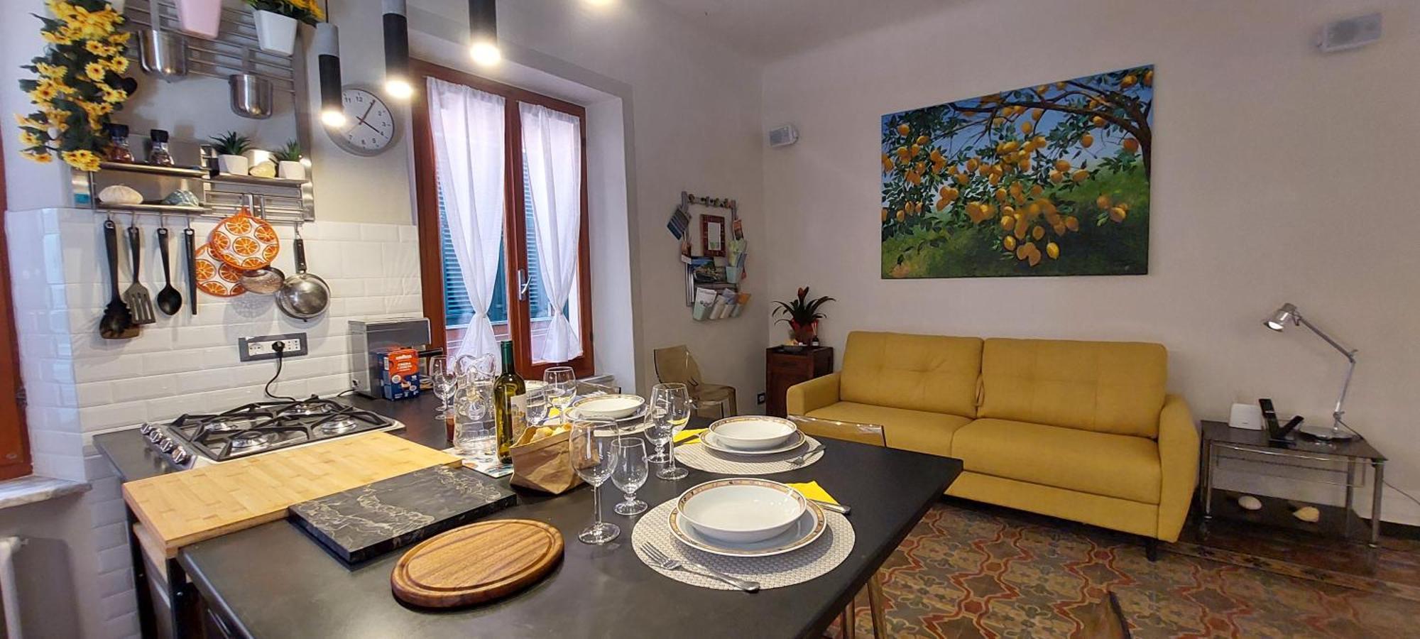 Moderno Appartamento Vista Mare, Con Parcheggio Privato Porto Venere Luaran gambar
