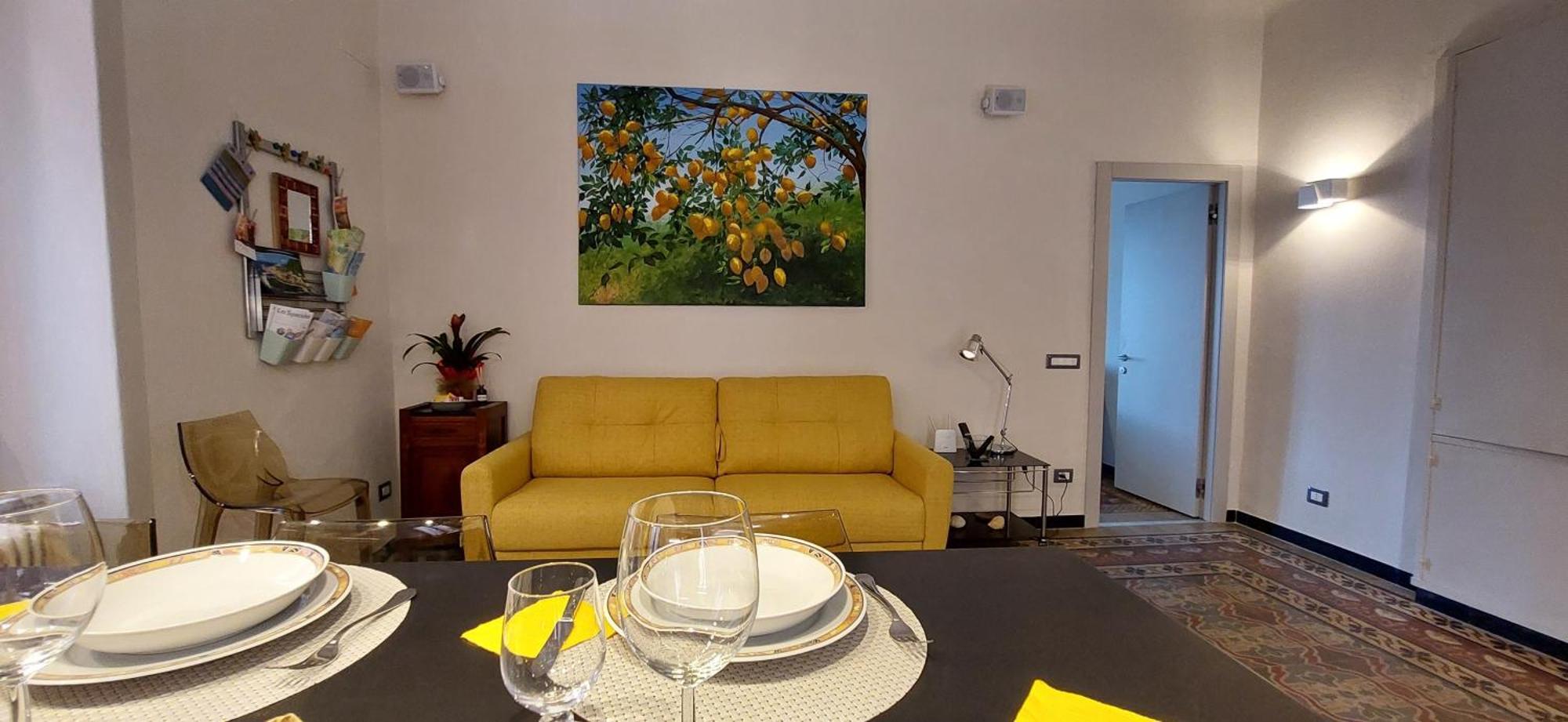 Moderno Appartamento Vista Mare, Con Parcheggio Privato Porto Venere Luaran gambar